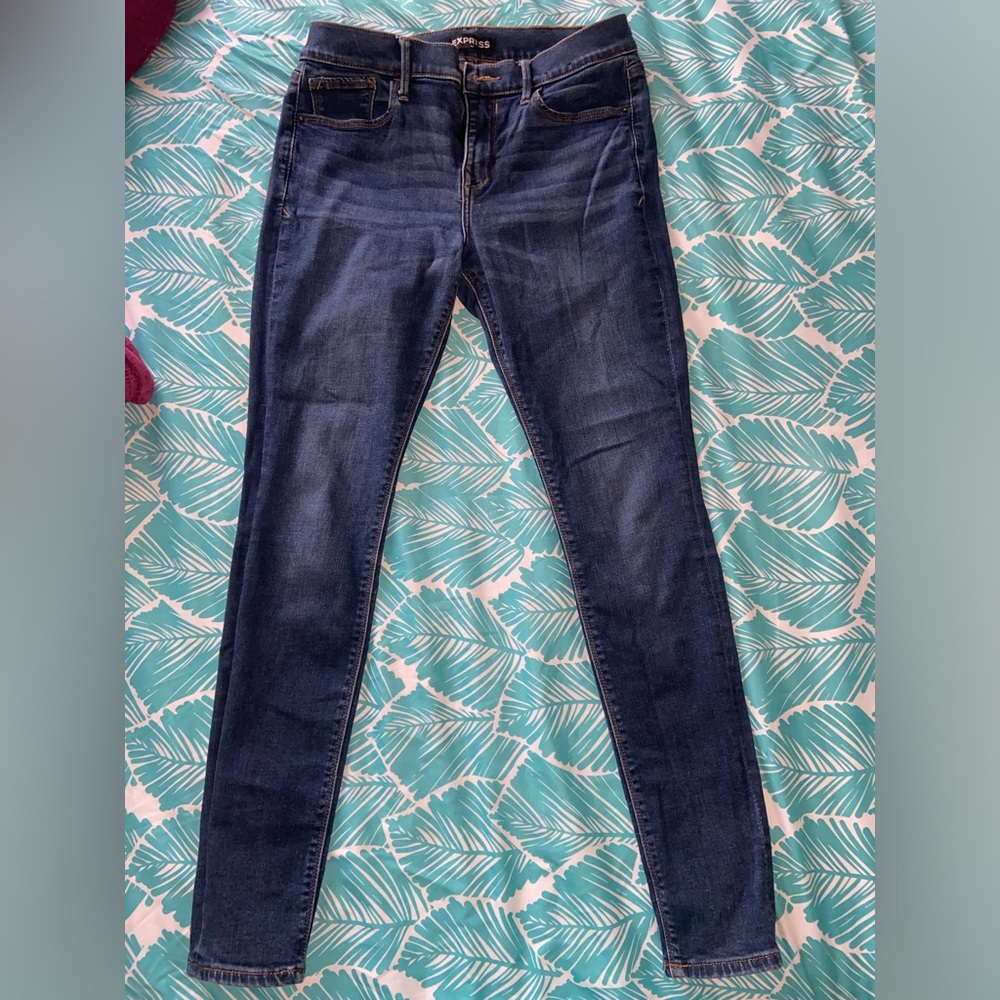Express Women's Blue Jeans